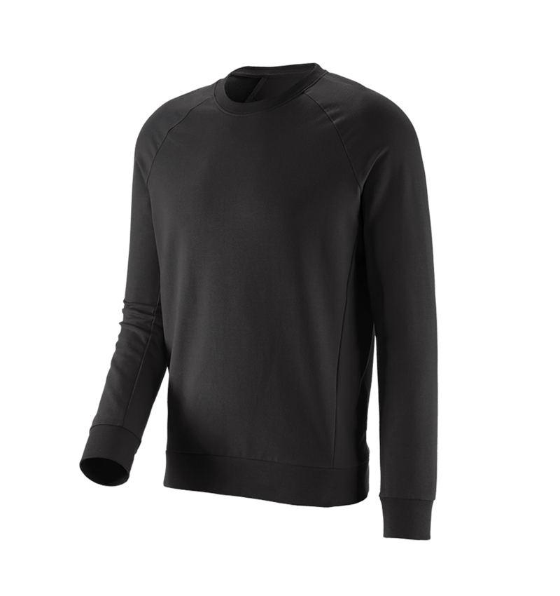 Trička, svetry & košile: e.s. Mikina cotton stretch + černá 5