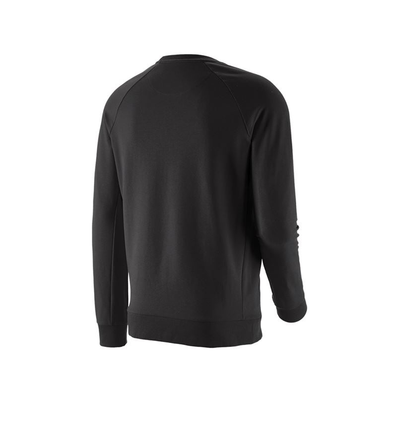 Trička, svetry & košile: e.s. Mikina cotton stretch + černá 6