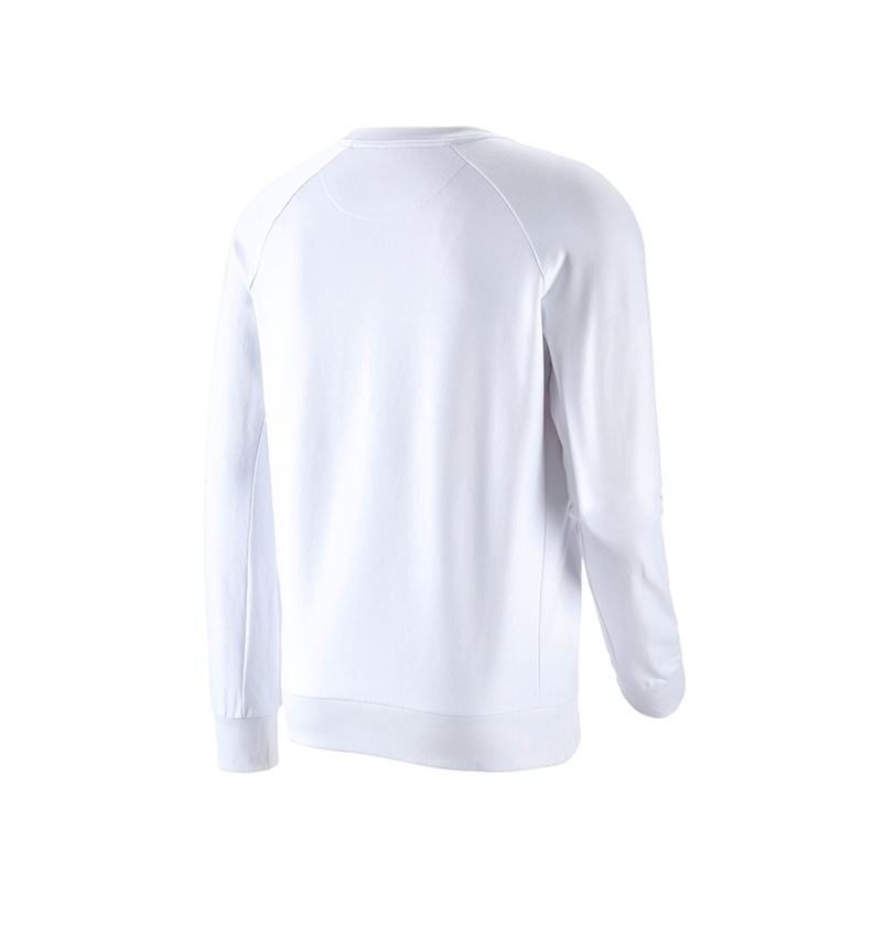 Trička, svetry & košile: e.s. Mikina cotton stretch + bílá 3