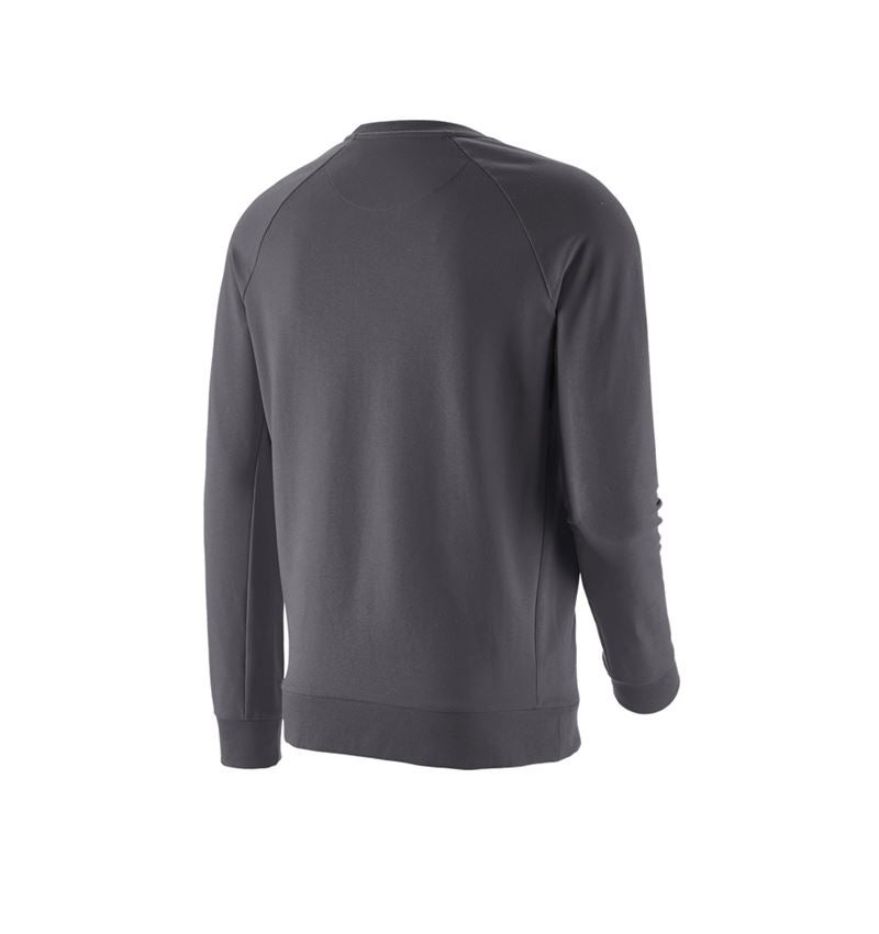 Trička, svetry & košile: e.s. Mikina cotton stretch + antracit 3