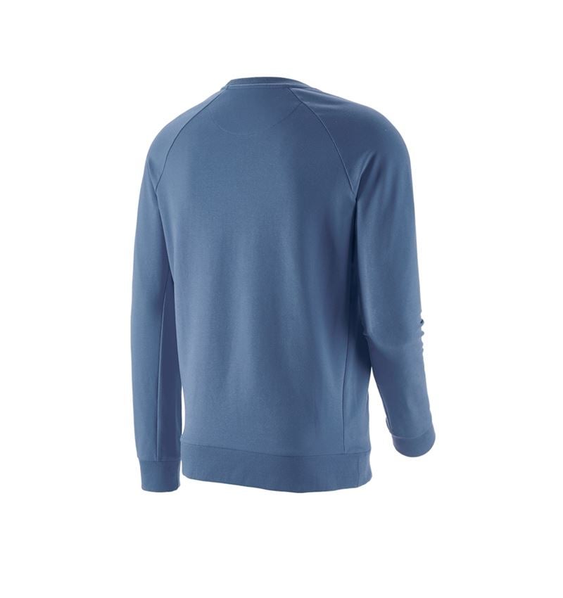 Trička, svetry & košile: e.s. Mikina cotton stretch + kobalt 3