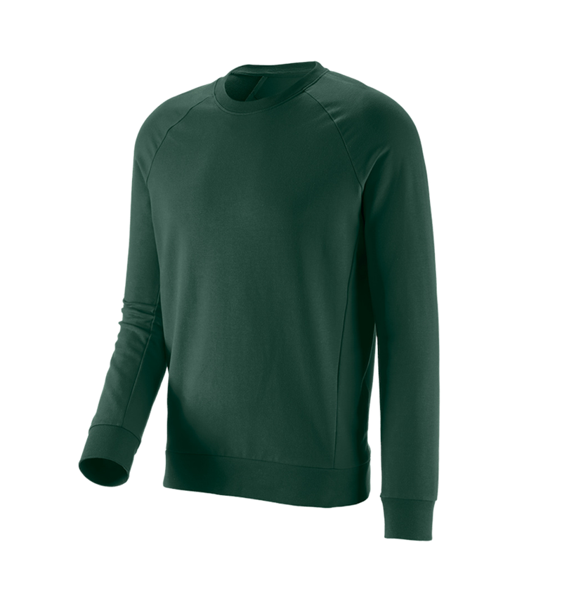 Trička, svetry & košile: e.s. Mikina cotton stretch + zelená 2