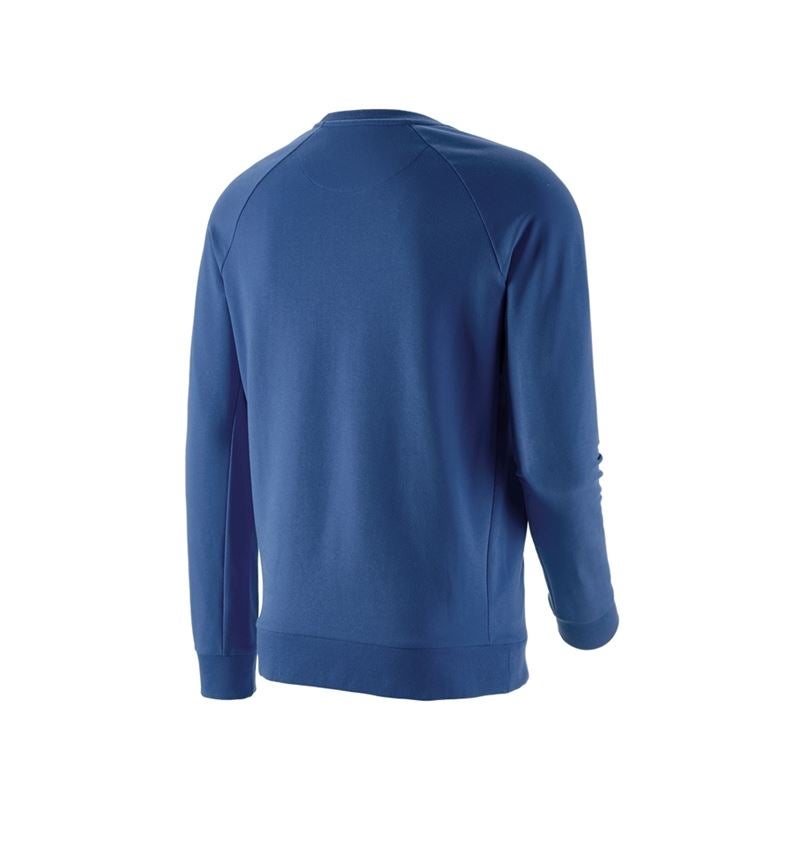 Trička, svetry & košile: e.s. Mikina cotton stretch + alkalická modrá 4
