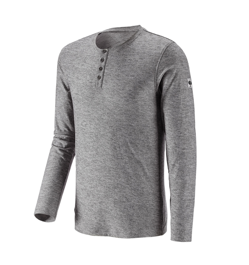 Trička, svetry & košile: Triko s dlouhým rukávem e.s.vintage + černá melanž 2