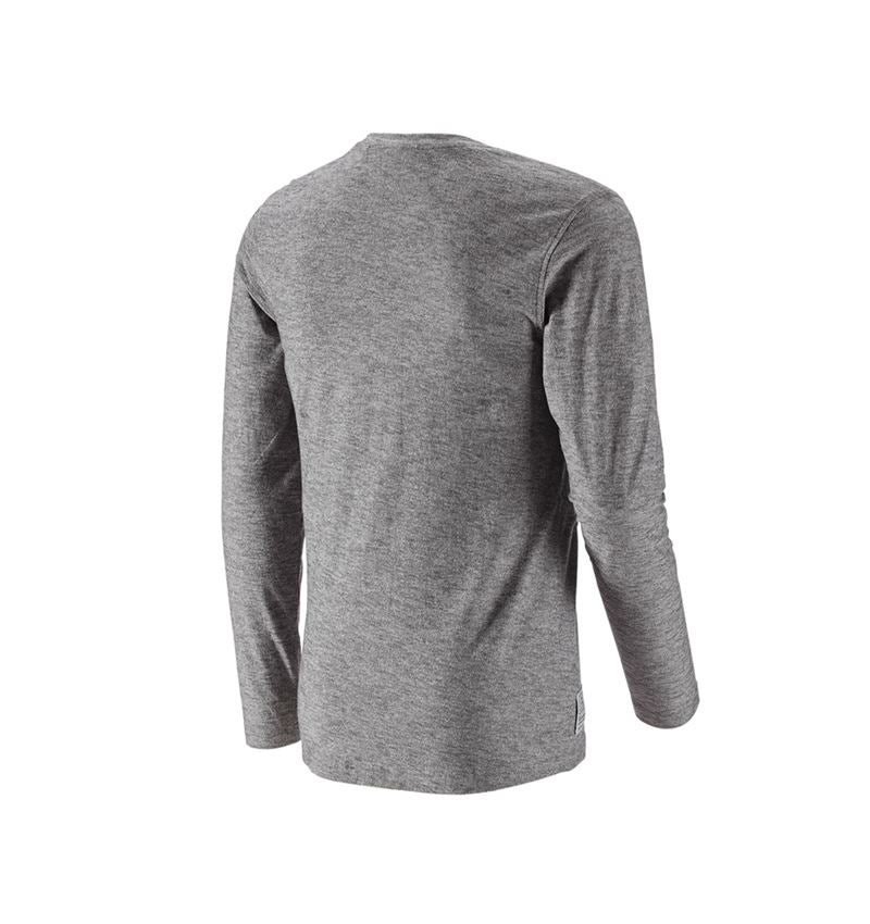 Trička, svetry & košile: Triko s dlouhým rukávem e.s.vintage + černá melanž 3
