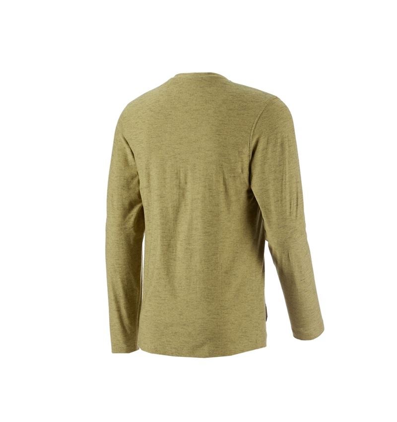 Trička, svetry & košile: Triko s dlouhým rukávem e.s.vintage + zlatá molton melanž 3