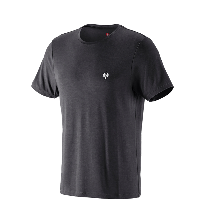 Trička, svetry & košile: Modal tričko e.s. ventura vintage + černá 2