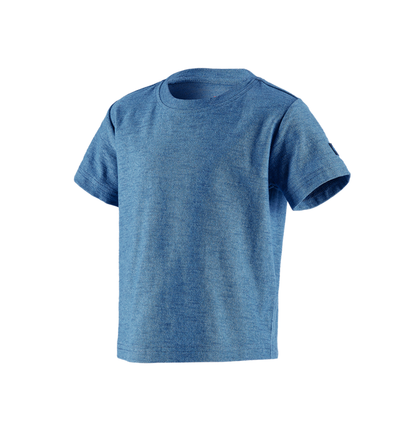 Trička | Svetry | Košile: Tričko e.s.vintage, dětská + ledově modrá melanž 2