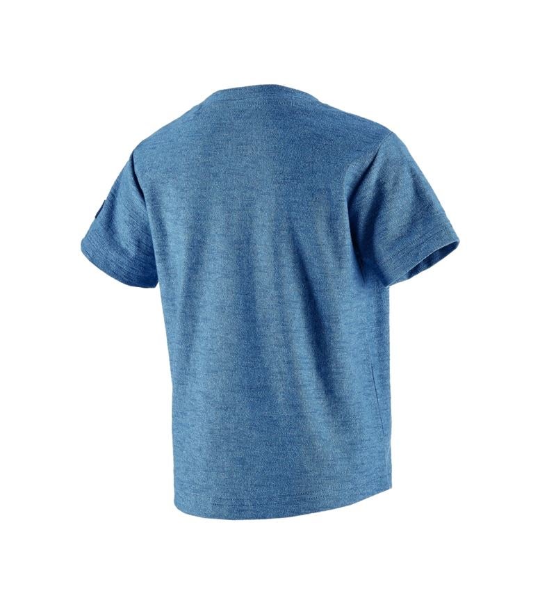 Trička | Svetry | Košile: Tričko e.s.vintage, dětská + ledově modrá melanž 3