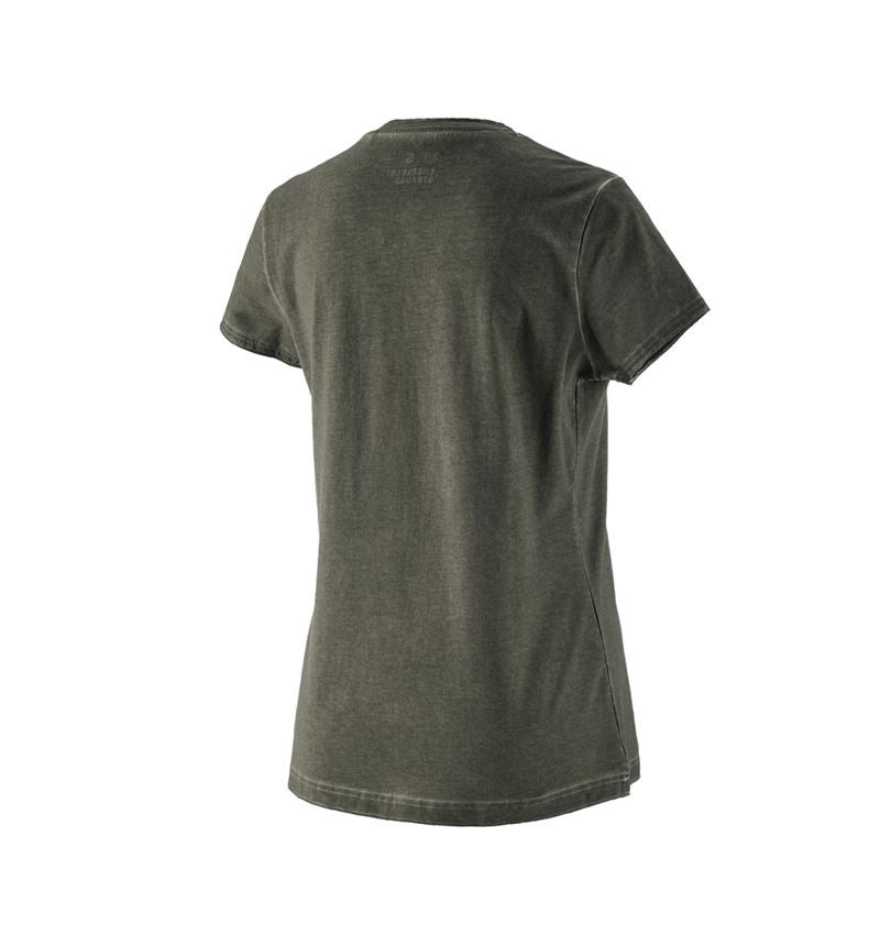 Trička | Svetry | Košile: Tričko e.s.motion ten ostrich, dámská + maskovací zelená vintage 3