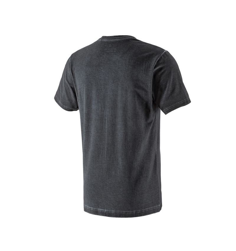 Trička, svetry & košile: Tričko e.s.motion ten ostrich + oxidově černá vintage 3