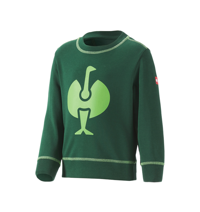 Trička | Svetry | Košile: Mikina e.s.motion 2020, dětská + zelená/mořská zelená 1