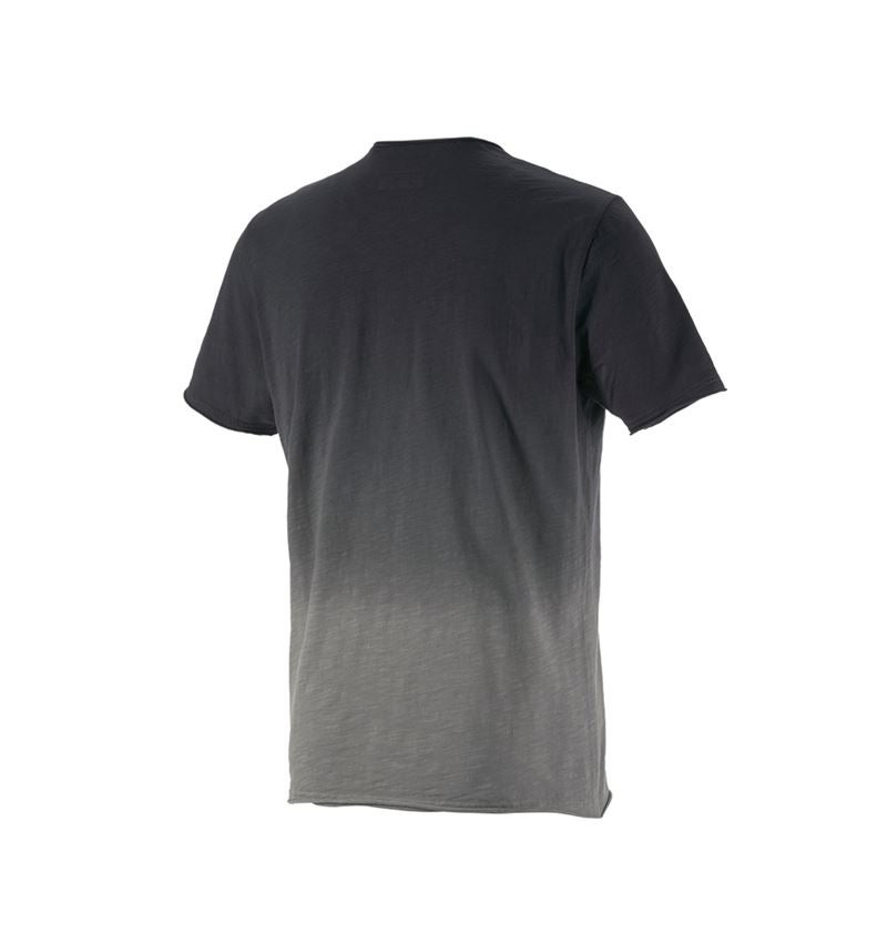 Trička, svetry & košile: e.s. Tričko workwear ostrich + oxidově černá vintage 3