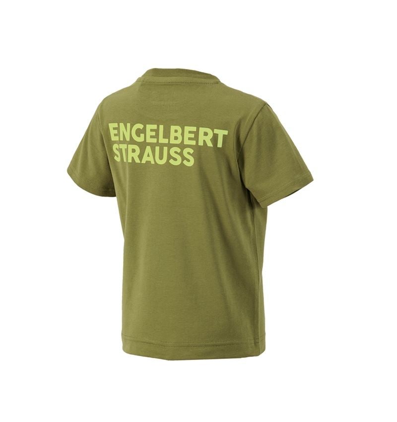Trička | Svetry | Košile: Tričko e.s.trail, dětská + jalovcová zelená/citronově zelená 3
