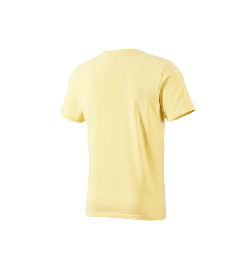 Trička, svetry & košile: Tričko e.s.motion ten pure + světlé žlutý vintage 3