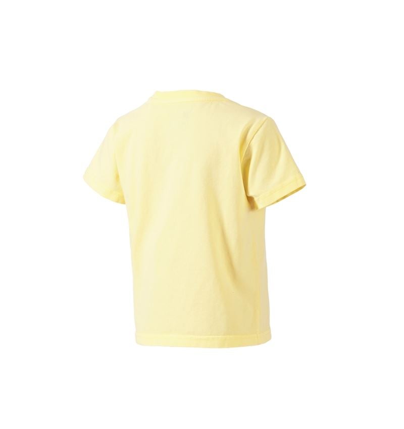Trička | Svetry | Košile: Tričko e.s.motion ten pure, dětská + světlé žlutý vintage 3