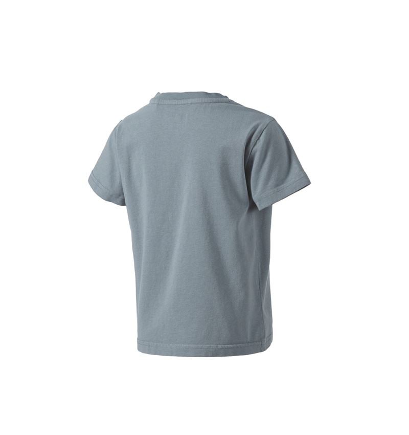 Trička | Svetry | Košile: Tričko e.s.motion ten pure, dětská + kouřově modrá vintage 1