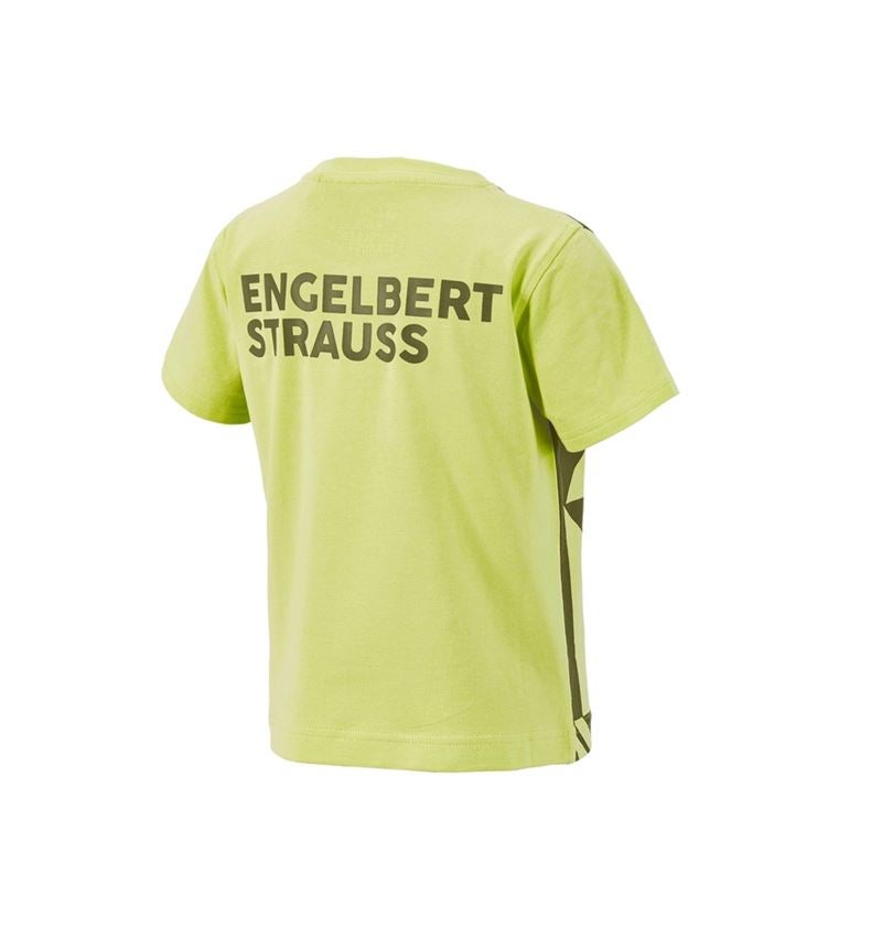 Trička | Svetry | Košile: Tričko e.s.trail graphic, dětské + jalovcová zelená/citronově zelená 3