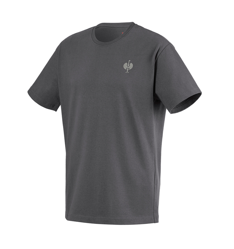 Trička, svetry & košile: Tričko heavy e.s.iconic + karbonová šedá 9