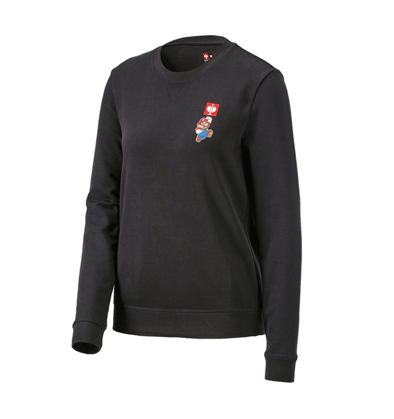 Trička | Svetry | Košile: Dámská mikina Super Mario + černá 1