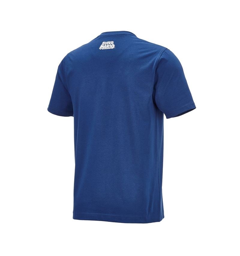 Trička, svetry & košile: Pánské triko Super Mario + alkalická modrá 5