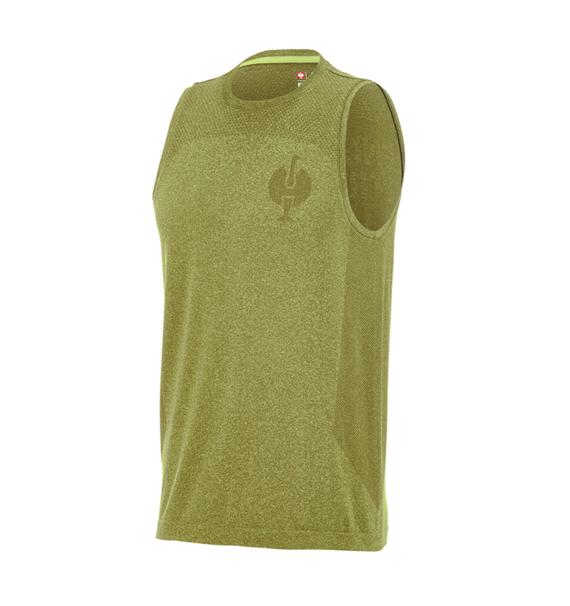 Trička, svetry & košile: Atletické tričko seamless e.s.trail + jalovcová zelená melanž 5