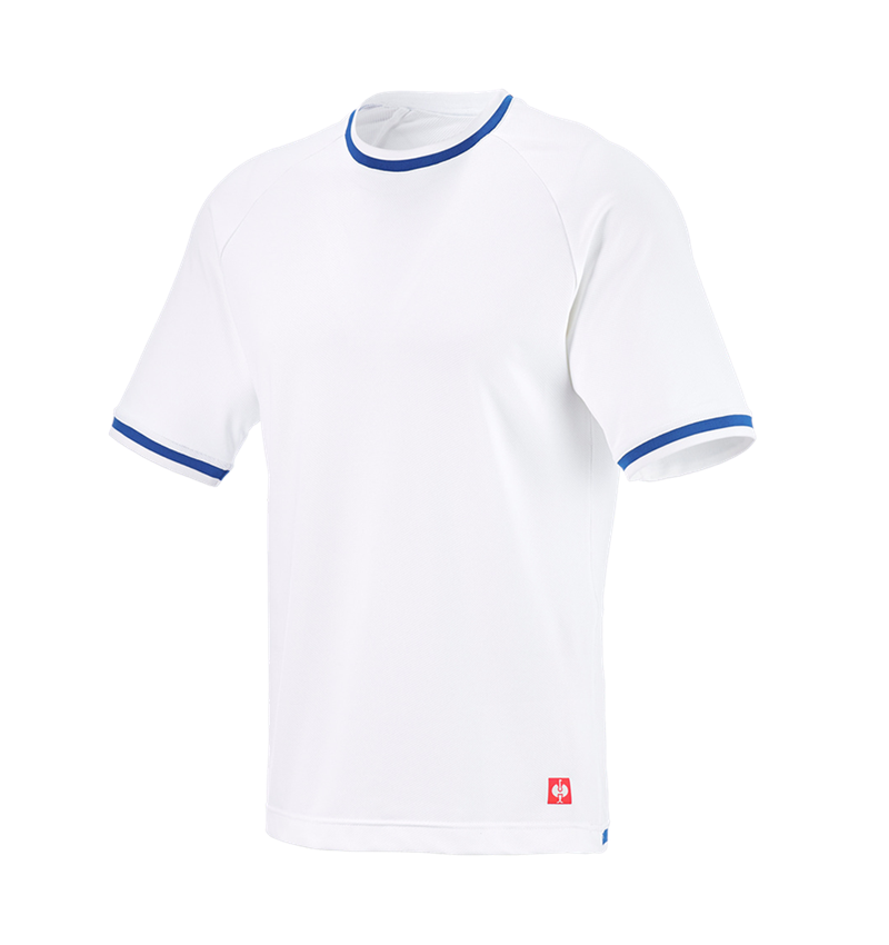 Oděvy: Funkční-triko e.s.ambition + bílá/enciánově modrá 4