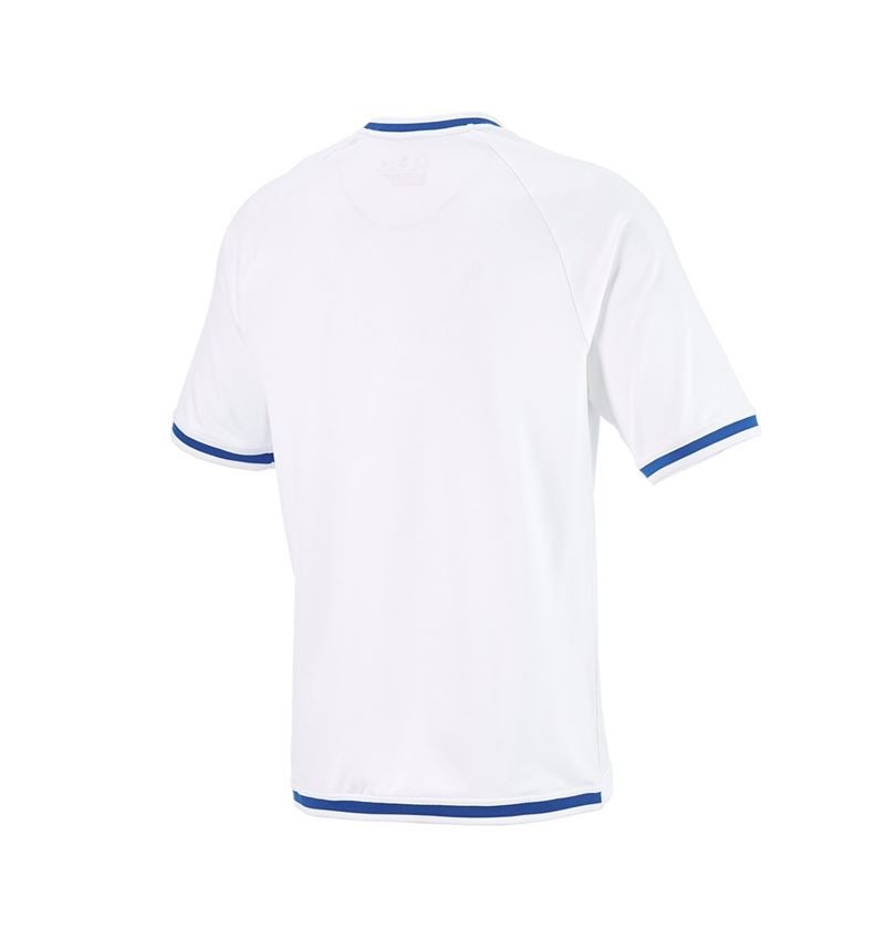 Trička, svetry & košile: Funkční-triko e.s.ambition + bílá/enciánově modrá 5