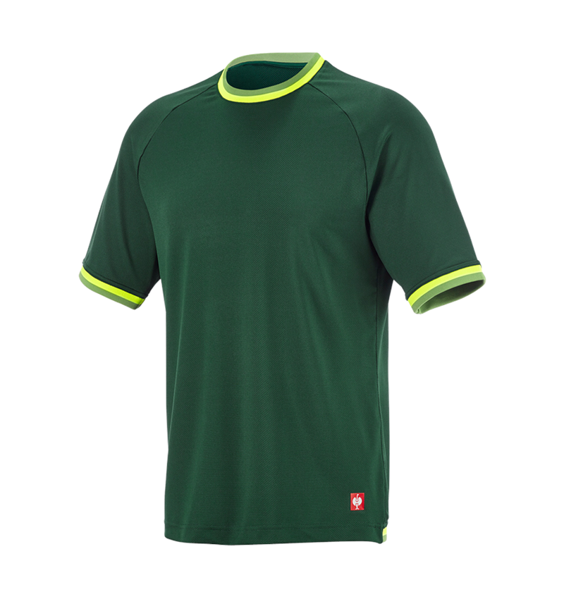 Oděvy: Funkční-triko e.s.ambition + zelená/výstražná žlutá 6