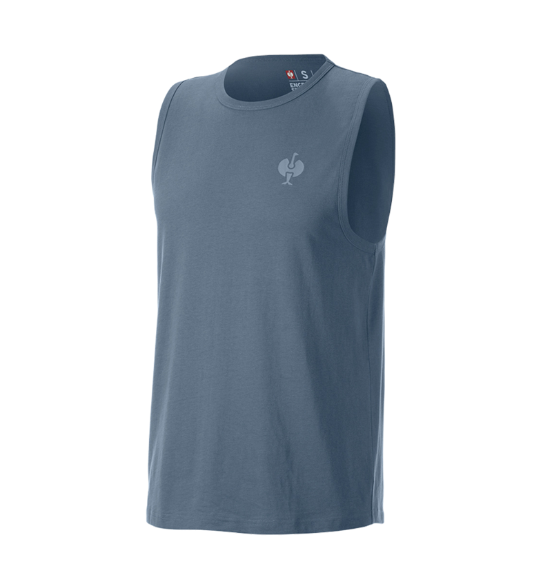 Témata: Atletické tričko e.s.iconic + oxidově modrá 3