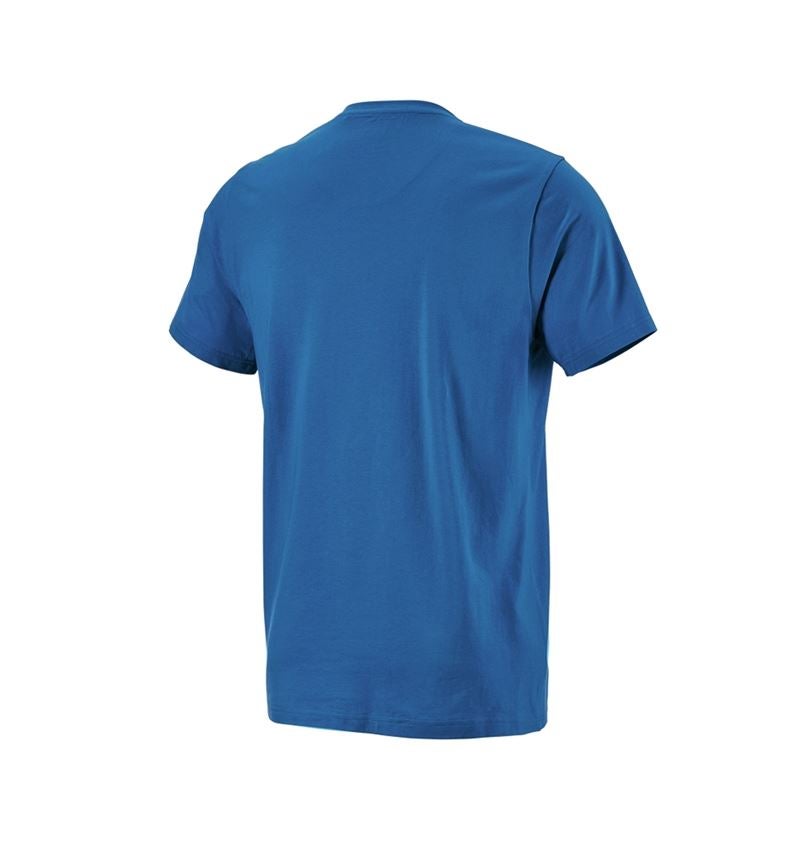 Trička, svetry & košile: e.s. Tričko strauss works + enciánově modrá 1