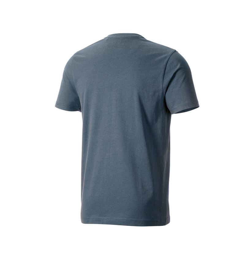Trička, svetry & košile: Tričko e.s.iconic works + oxidově modrá 4