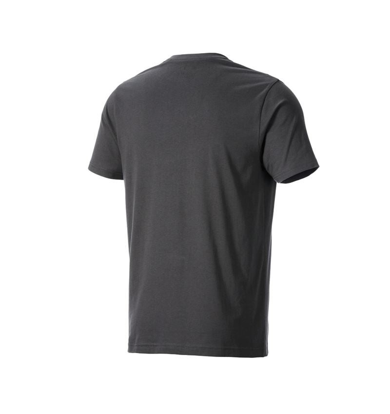 Trička, svetry & košile: Tričko e.s.iconic works + karbonová šedá 5