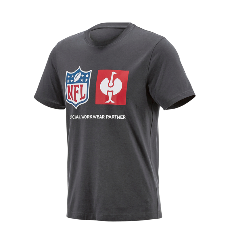 Spolupráce: NFL T-Shirt cotton + karbonová šedá 5