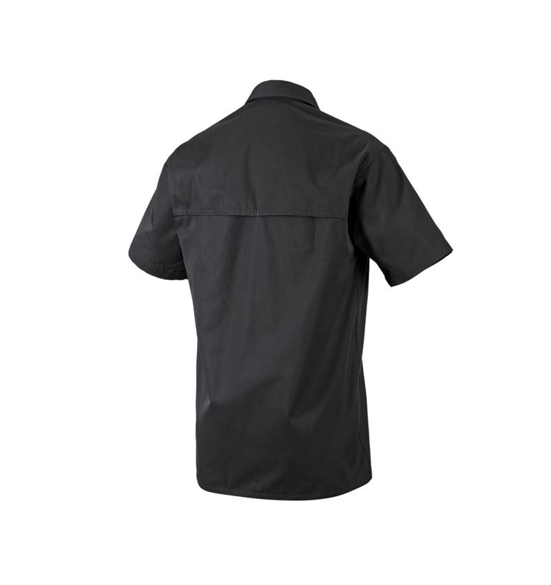 Trička, svetry & košile: Pracovní košile e.s.classic, krátký rukáv + černá 3