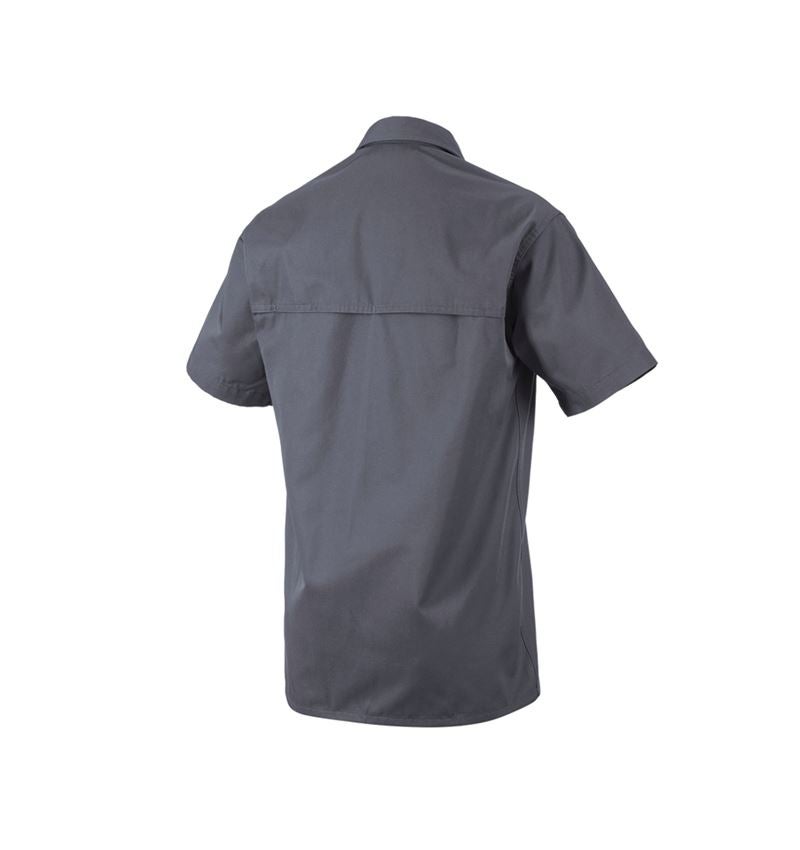 Trička, svetry & košile: Pracovní košile e.s.classic, krátký rukáv + šedá 3