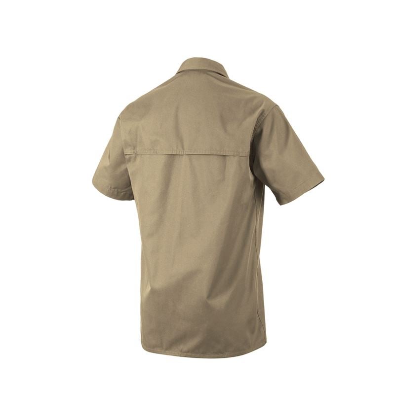 Trička, svetry & košile: Pracovní košile e.s.classic, krátký rukáv + khaki 1