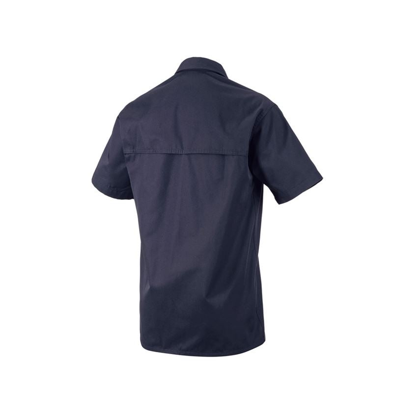 Trička, svetry & košile: Pracovní košile e.s.classic, krátký rukáv + tmavomodrá 3