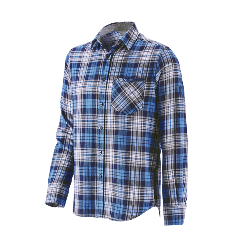 Trička, svetry & košile: Kostkovaná košile e.s.vintage + ledově modrá károvaná 2