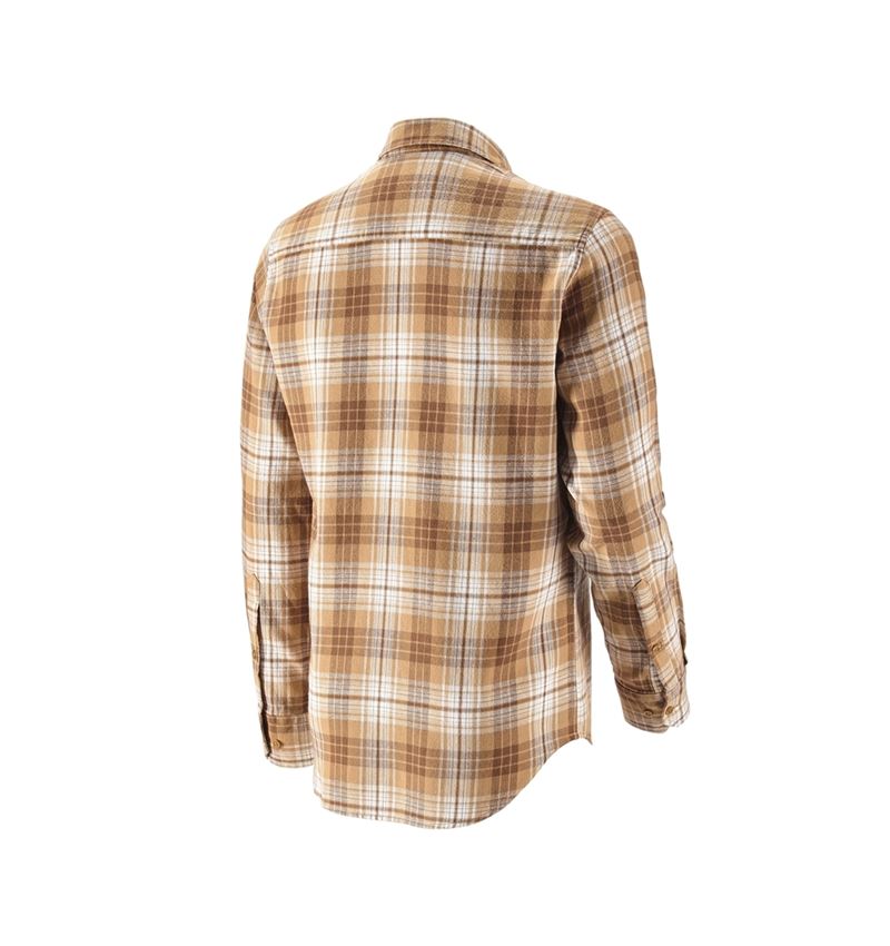 Trička, svetry & košile: Kostkovaná košile e.s.vintage + sépiová károvaná 3