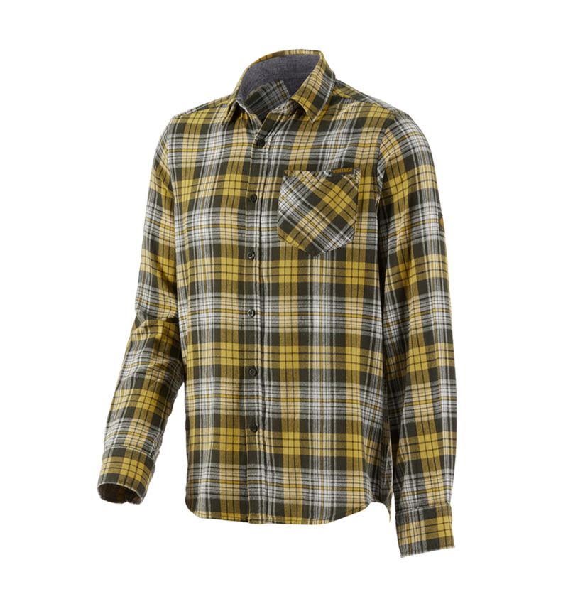 Trička, svetry & košile: Kostkovaná košile e.s.vintage + maskovací zelená károvaná 5