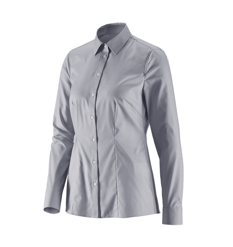 Trička | Svetry | Košile: e.s. Halena pro podnikání cotton str. regular fit + mlhavě šedá 2