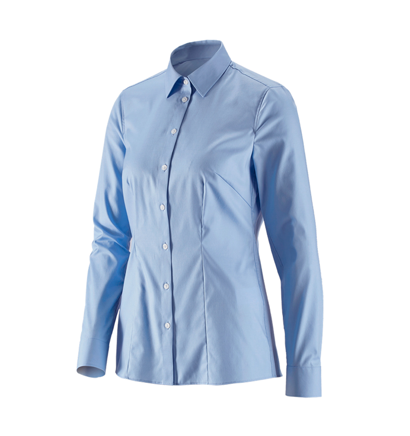 Trička | Svetry | Košile: e.s. Halena pro podnikání cotton str. regular fit + mrazivě modrá 2