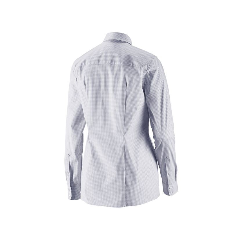 Trička | Svetry | Košile: e.s. Halena pro podnikání cotton str. regular fit + mlhavě šedá károvaná 3