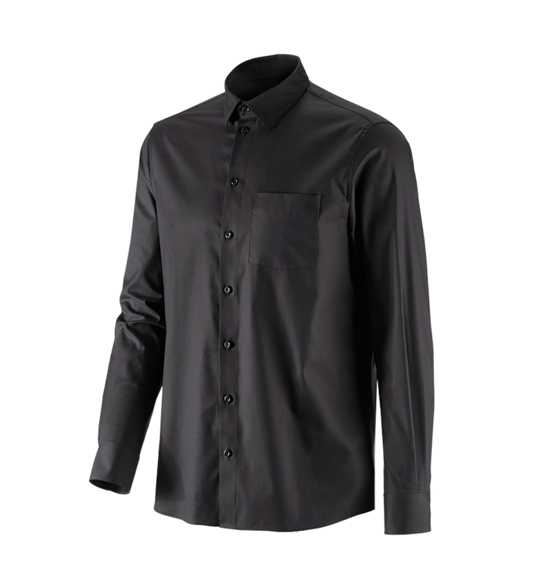 Trička, svetry & košile: e.s. Business košile cotton stretch, comfort fit + černá 4
