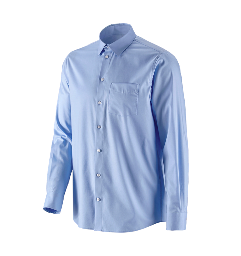 Trička, svetry & košile: e.s. Business košile cotton stretch, comfort fit + mrazivě modrá 4