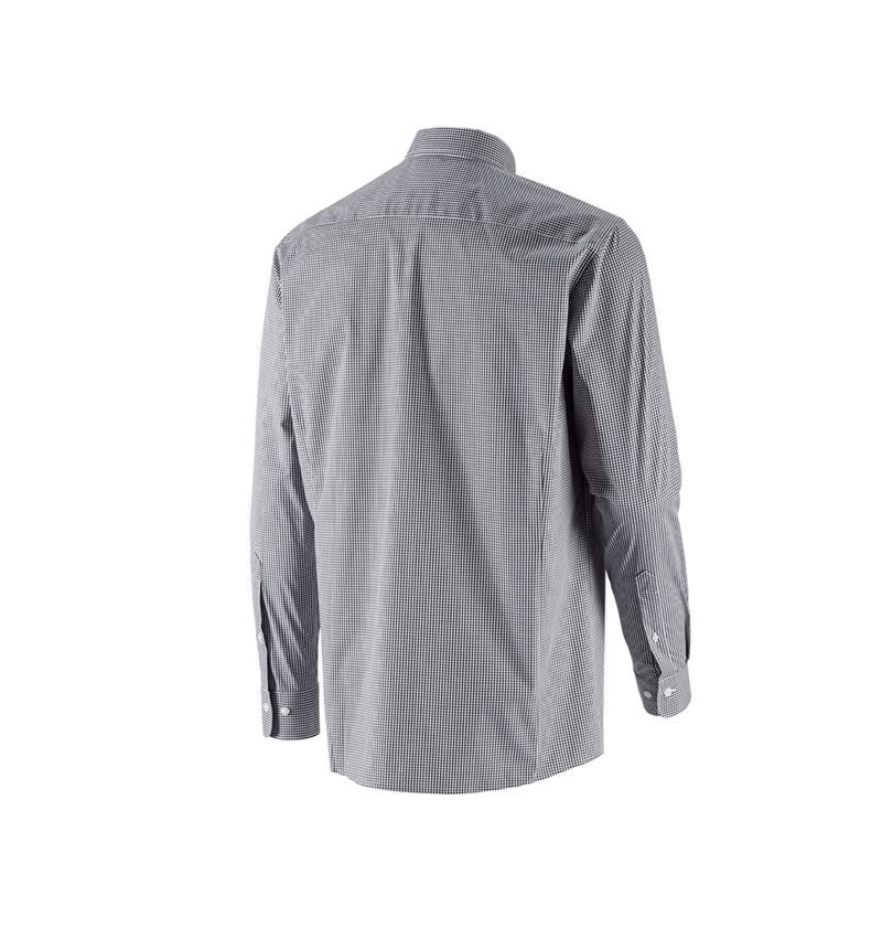Trička, svetry & košile: e.s. Business košile cotton stretch, comfort fit + černá károvaná 5