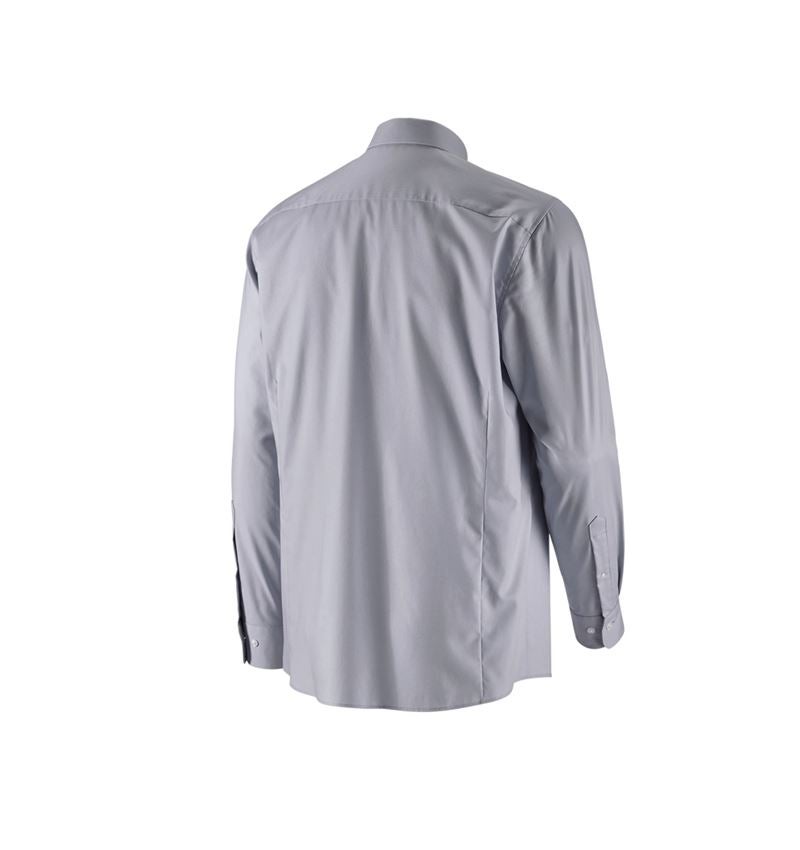 Trička, svetry & košile: e.s. Business košile cotton stretch, comfort fit + mlhavě šedá 6