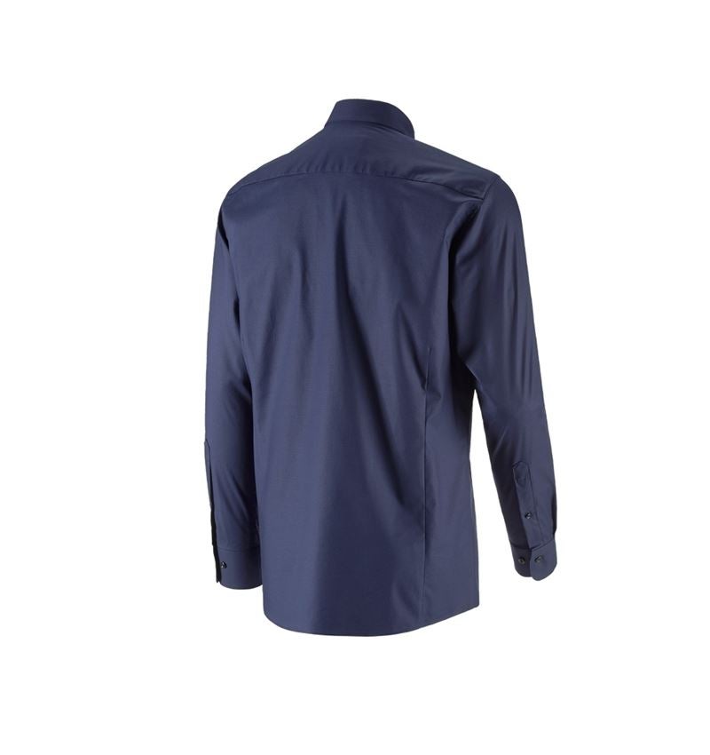 Trička, svetry & košile: e.s. Business košile cotton stretch, regular fit + tmavomodrá 5