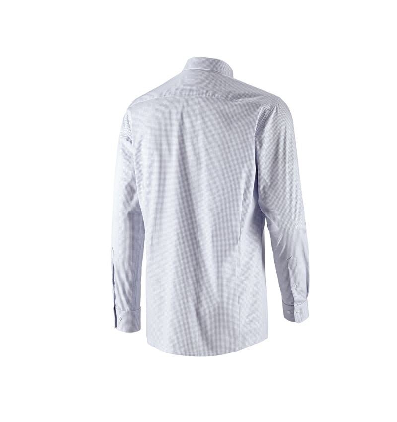 Trička, svetry & košile: e.s. Business košile cotton stretch, regular fit + mlhavě šedá károvaná 5